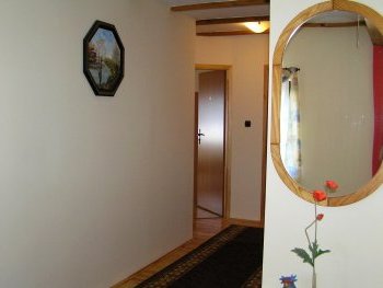 Corridor. On the first floor are all the rooms.